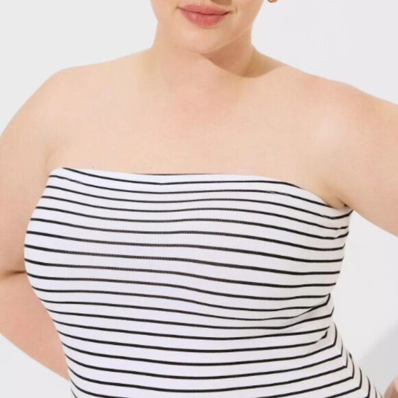 NWT TORRID | Foxy Strapless Tube Top Striped | Sz. 2X - Picture 4 of 8